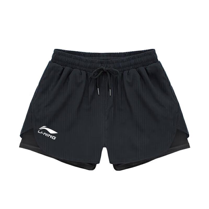Li-Ning Men's Square Leg Swim Trunks