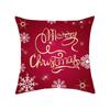 Neuer Weihnachts-Sofa-Kissenbezug Zuhause Amerikanischer Buchstaben-Druck Bettseiten-Kissenbezug