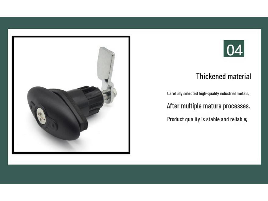 RV Caravan Storage Compartment Compression Lock with Sealing Rope