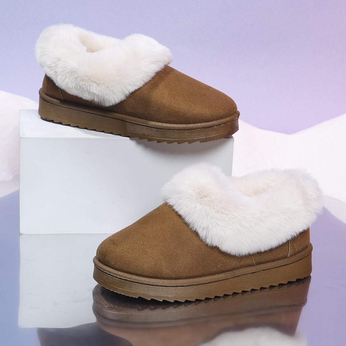 

Women s Short Large Size Winter Warm Snow Boots Padded Lining Waterproof Ankle Boots Anti Slip Outdoor Shoes Hiking Mountaineering Sports Boots 36 верблюд