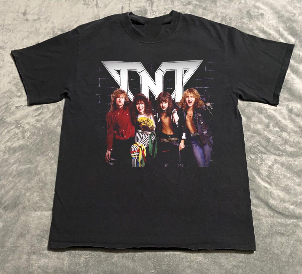 

rock band TNT Tour Short Sleeve TShirt FullSize S to 5XL TP472 Unisex T-Shirt XXXXL