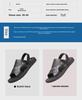 2024 Men's Casual Non-Slip Breathable Outdoor Sandals: Wear-Resistant Beach & Driving Slippers