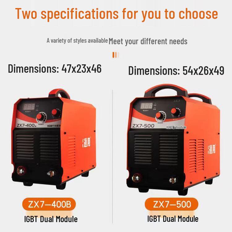 High-Power ZX7400/500 Inverter Industrial-Grade All-Copper 380V Three-Phase Welding Machine