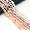 1String, Natural Freshwater Pearls, Rondelle Pearl Beads, 8–9 Mm, for DIY Necklace Bracelet, Jewelry Making, Birthday Party Crafts, 36cm