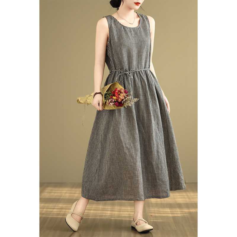 

Женское хлопковое платье с тропическим принтом M чёрный