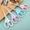 1pc Stainless Steel Round-Tip Scissors with Sharp Blades - Precision Cutting for Paper & Fabric,Multi-Purpose Home & Office Use