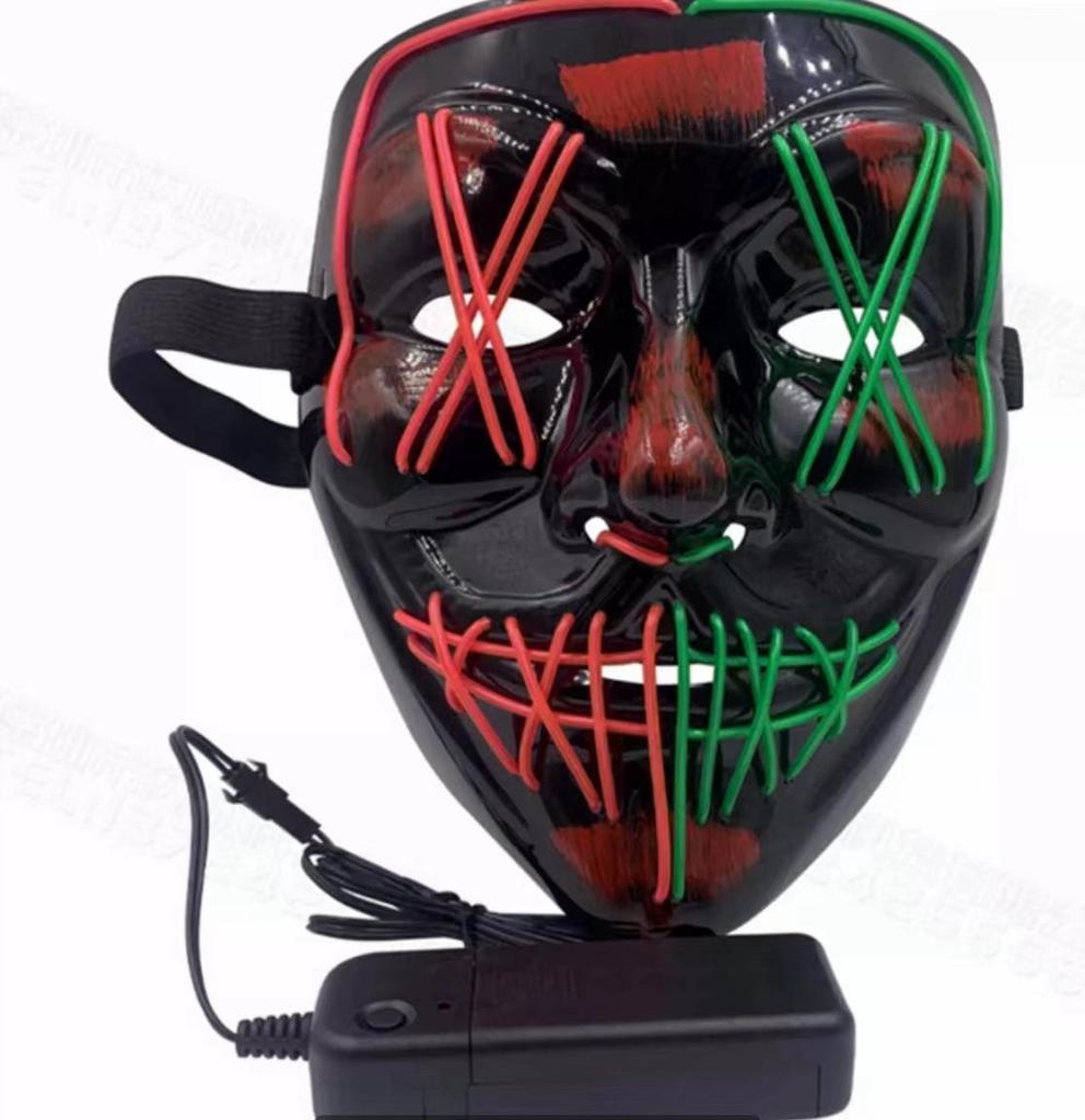 EL Luminous Funny Halloween Mask - Hot Selling Style