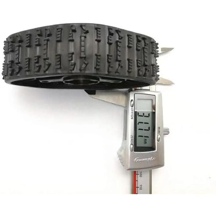 4pcs RC Snow Track Wheel Tire Round Wheel Accessories for 4WD Military Land Rover FY001,FY002,FY003