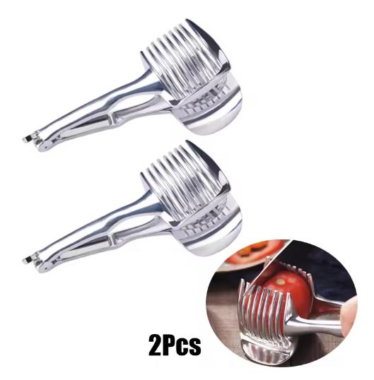 Potato Apple Gadget Handheld Tomato Slicer Bread Clip Fruit Vegetable Cutting Lemon Shreadders Kitchen Accessories Kitchenware