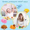 Mochi Squishy Toys Mini Dschungeltiere Squishies Weiches Quetschspielzeug Zappelspielzeug Kawaii Stressabbau-Spielzeug für Jungen und Mädchen Partygeschenke