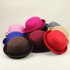 Round Basin Hat Jk Uniform Versatile Bowler Hat Imitation Cashmere Hat Woolen Flanged Hat Tide