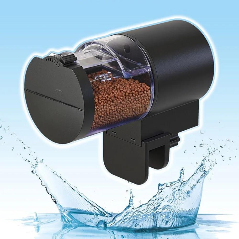 Automatic Fish Tank Feeder Digital Timer Food Dispenser For Aquarium Pond Turtle Intelligent Control Vacation Feeding Device