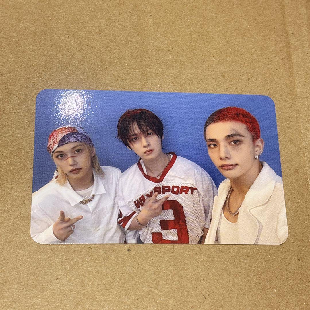 

[Б/У] Юнитная торговая карточка Хёнджина, Феликса и Рено Pop-Up Karma 10