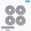 Accessories for Xiaomi Sweeping and Mopping Robot X20 Pro: Side Brush, Filter, Cleaning Cloth, Dust Bag, Cleaning Fluid, Consumables
