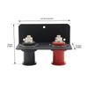Remote Battery Jumper Post Terminal Battery Jump Post Copper Car Battery Jumper Terminals Charging Tools for UTV ATV Car Trucks