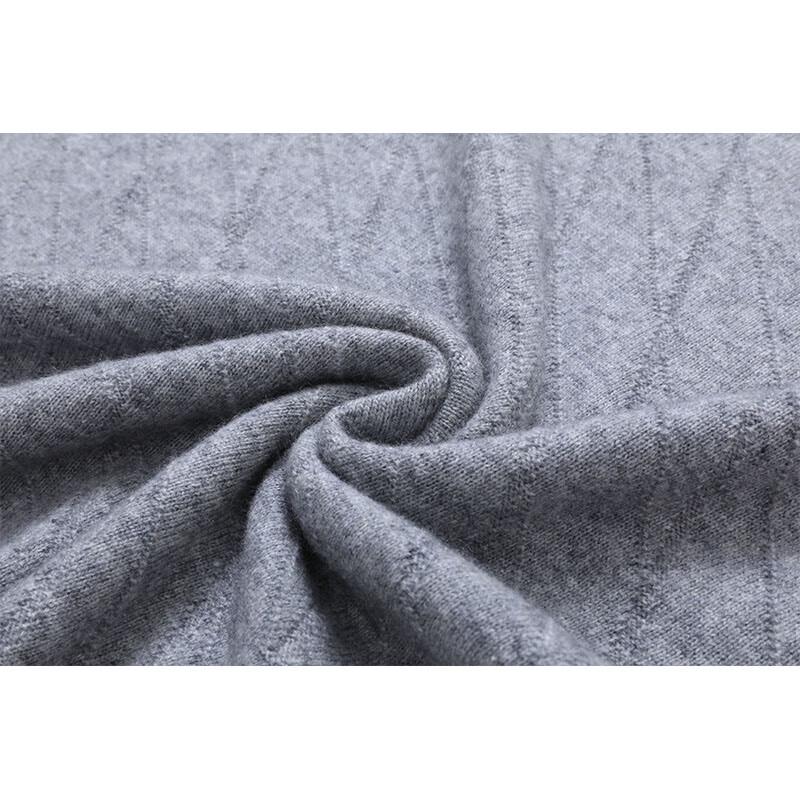 G·TENNA Men's KSSLN23005 V-Neck Cashmere Blend Vest