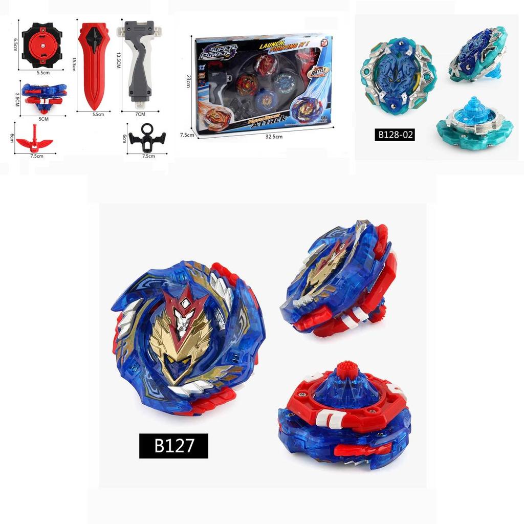 Premium Children's Plastic Metal Toy Boys' Beyblade Set With Launcher Grip And Arena