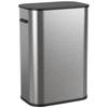Automatic Kitchen Trash Can 55L Stainless Steel, Soft Close Lid, Battery Operated, Silver