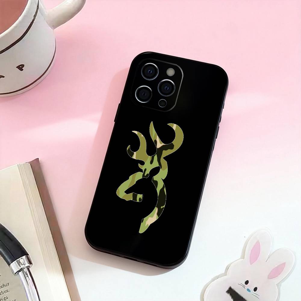 B-browning  Phone Case For iPhone 17,16,15,14,13,12,11 Plus,Pro,Max,XS Silicone Soft Cover
