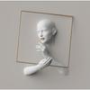 Woman Sculpture Poster Prints Woman Power Figure Statue Canvas Painting Wall Art Pictures for Living Room Home Decor Cuadros