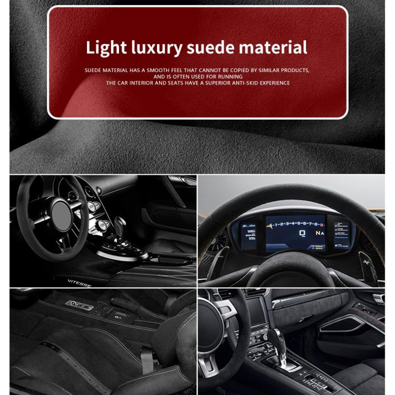 BTY4 2pcs Car Roof Armrest Handle Suede Gloves Protector Accessories For Benz CLK GLC W212 C200 C300 W203 W204 W205 W169 W176 GLC