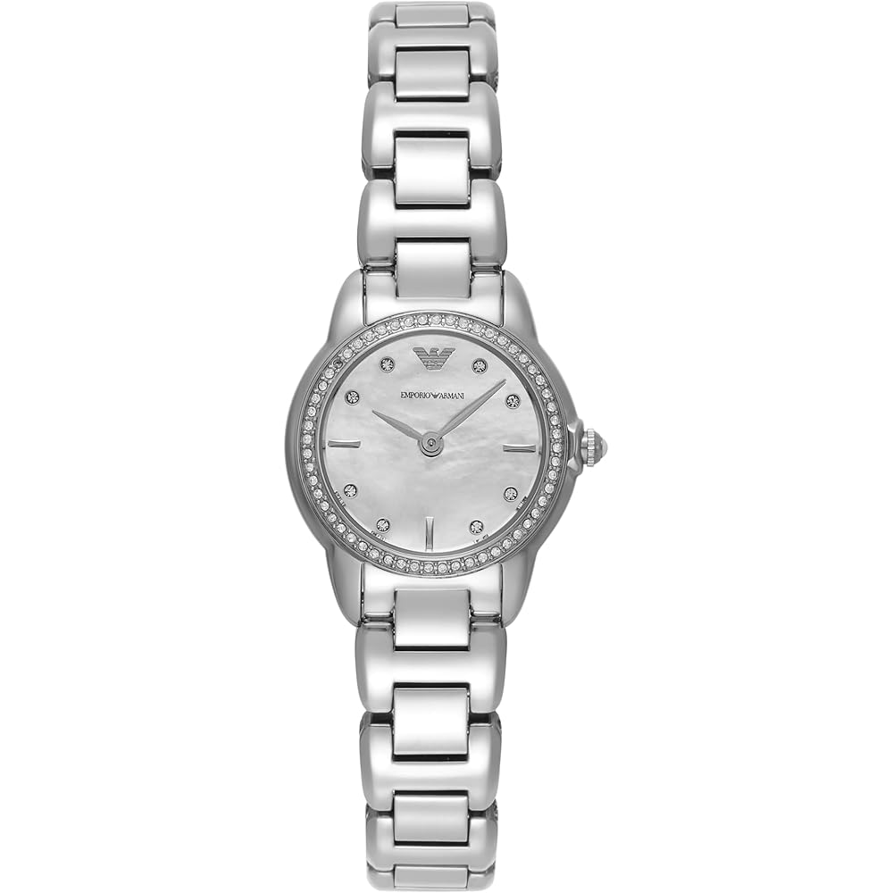 Emporio Armani AR11669 Women s Silver Watch Elegant Design Stylish Timepiece