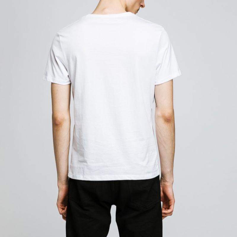 Weathered Angel Statue Print TShirt  American Retro Subculture Loose ShortSleeved Streetwear for Men and Women