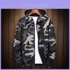 Hochwertige Wende Herren Jacken Mäntel Männlich Lässig Mit Kapuze Camouflage Windjacke Oberbekleidung