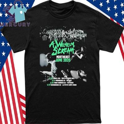 A Wilhelm Scream Band Poster Northeast June 2025 Schedule Tour Shirt
