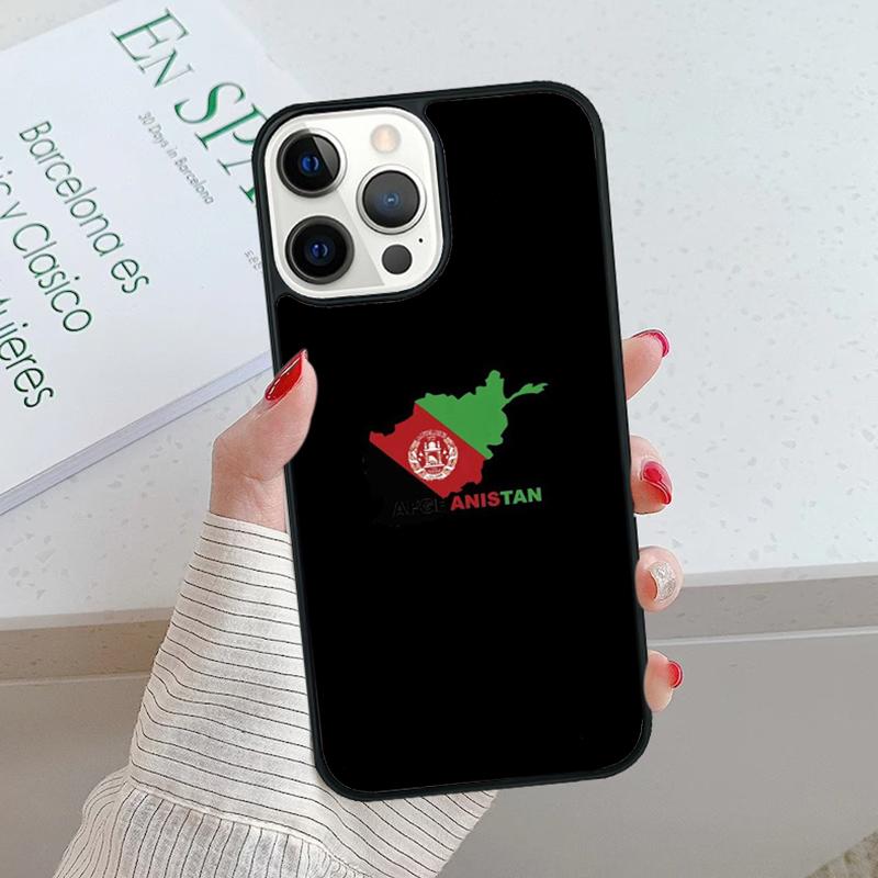 Afghan Afghanistan Flag Banner Phone Case Fundas Shell Cover For iPhone 17 Air 15 16 16e 14 Plus 11 12 13 Pro Max