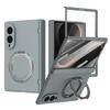 Magnetischer 360-Grad-Drehständer Scharnierschutz Harte PC-Hülle Für Samsung Galaxy Z Fold 8 Ultra 7 6 5 Vollständige Handyhülle Glasfolie