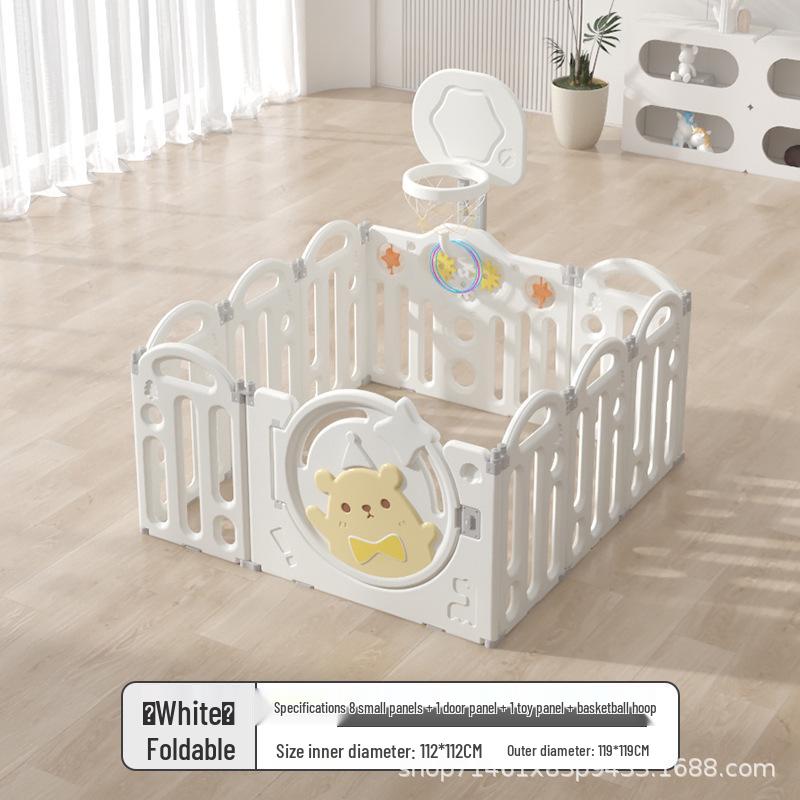 Indoor Safety Playpen & Crawling Mat for Babies: Anti-Fall Playground & Learning Fence