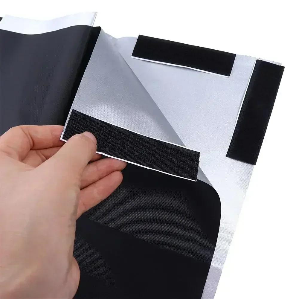 No Drill Self Adhesive Window Film Removable Darkening Shades For Home Office Privacy UV Protection Light Blocking Window Tint