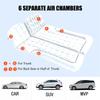 Tragbare SUV Reise Luftmatratze Kissen Aufblasbare Autobettmatratze Auto Campingmatratze Mit 2 Kissen Outdoor Campingkissen