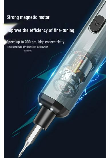 Multifunctional Electric Screwdriver Set with Bits