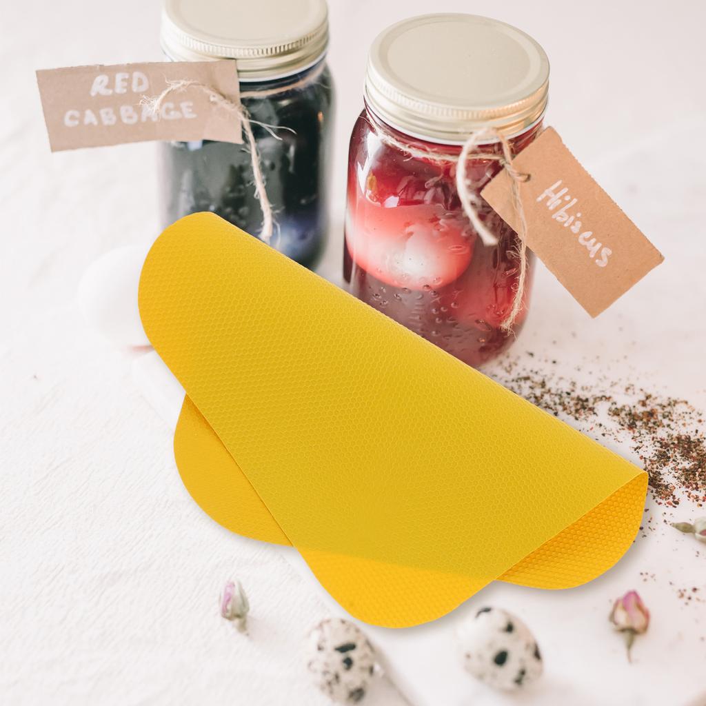 6 Pcs Rubber Jar Opener Gripper Pads for Large Lids Non Skid Bottle Lid Opener Gripper Pad Practical Kitchen Gadget