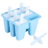 Selbstgemachte DIY Wiederverwendbare Eisformen Wiederverwendbares Eisherstellungswerkzeug Küchenzubehör Blau6 Eis