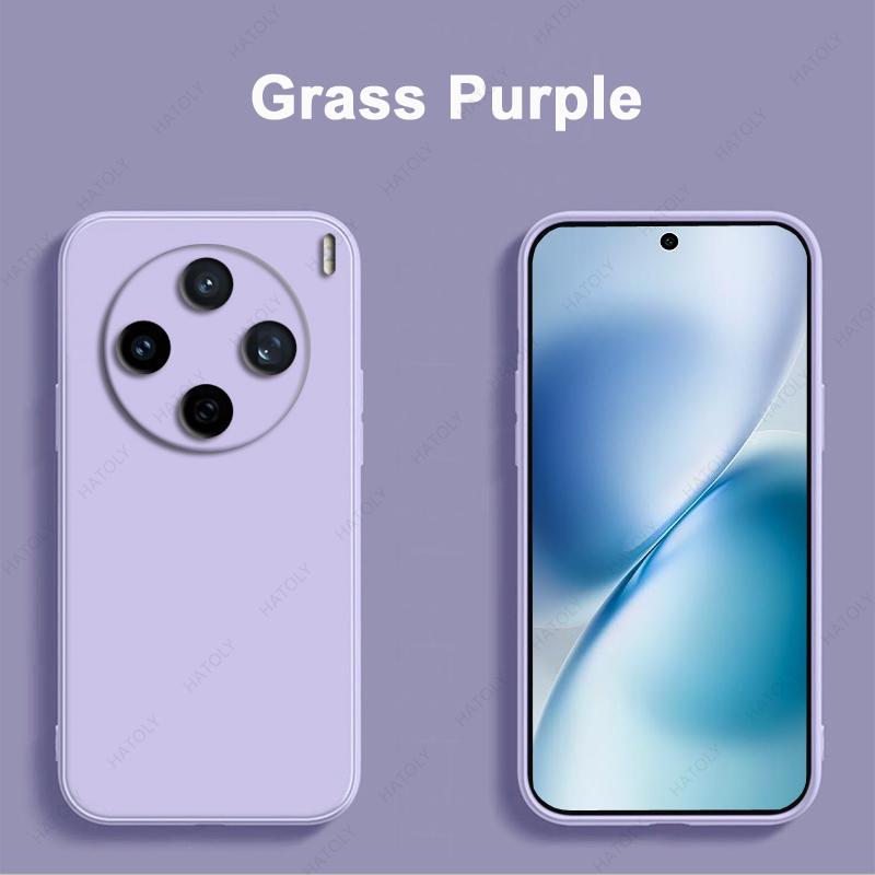 Liquid Silicone Phone Case For Vivo X200s Case Cover Funda Back Cover For Vivo X200s 5G Case Cover For Vivo X200s