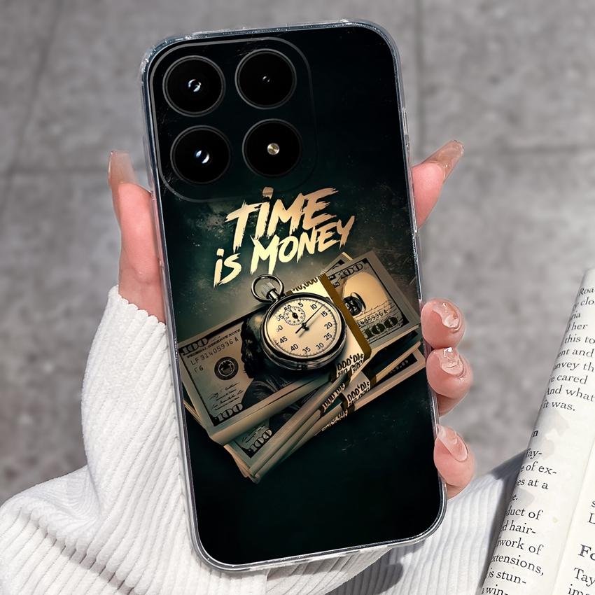 For Xiaomi 17 Mi 11T 11 10T 10 Pro 10S Phone Cover Sleeping Beauty Pattern Black TPU Soft Silicone Shockproof Protective Casing For Xiaomi Bumper Case