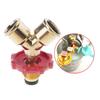 Adjustable Brass Pressure Relief Device Reliable Brass Pressure Regulator Pressure Reducer for Residential Gas Tank