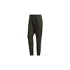 Knitted Sweatpants Men's Army Green Moderate Cuffed Pants GM4415