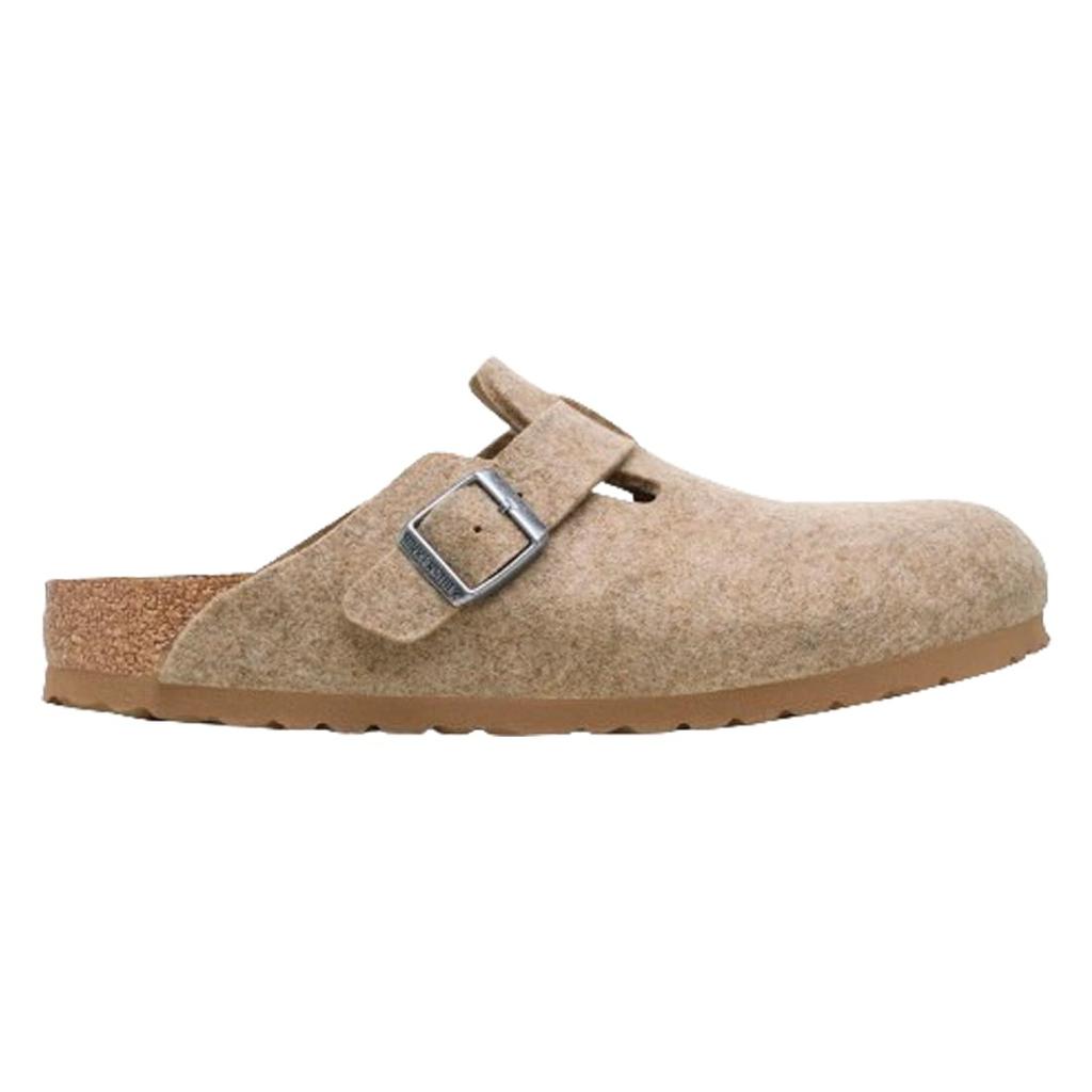 Birkenstock Boston Wollfilz Clogs Regulär Sandcastle 1026802 EU42