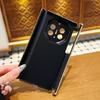 Für Huawei Mate XT Ultimate Lederhülle Magsafe Linsenschutz Scharnierschutz 360° Drehung Metallständer Abdeckung