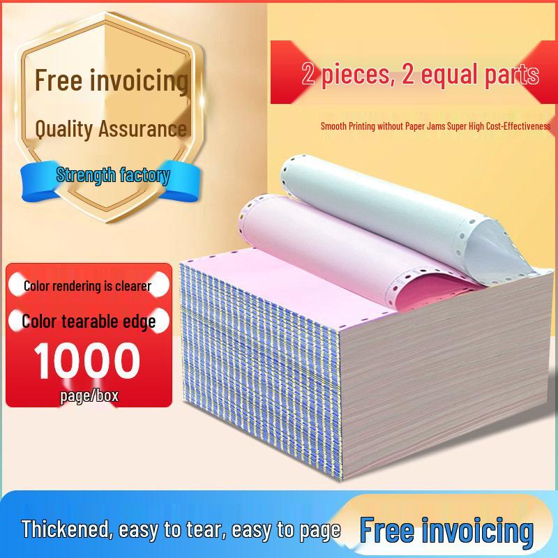 Triple & Twofold Dot Matrix Printer Paper - 2, 3, 4 Part Options
