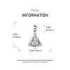 Ahthen Copper Bead Infinite Love Dangle Charm Fit Snake Chain Bracelets Necklaces for Women Jewellery Making High Quality