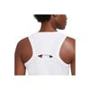 Nike Court Victory Solid Back Curved Hem V-Neck Sleeveless Sports Tank Top Women Tops White CV4785-100
