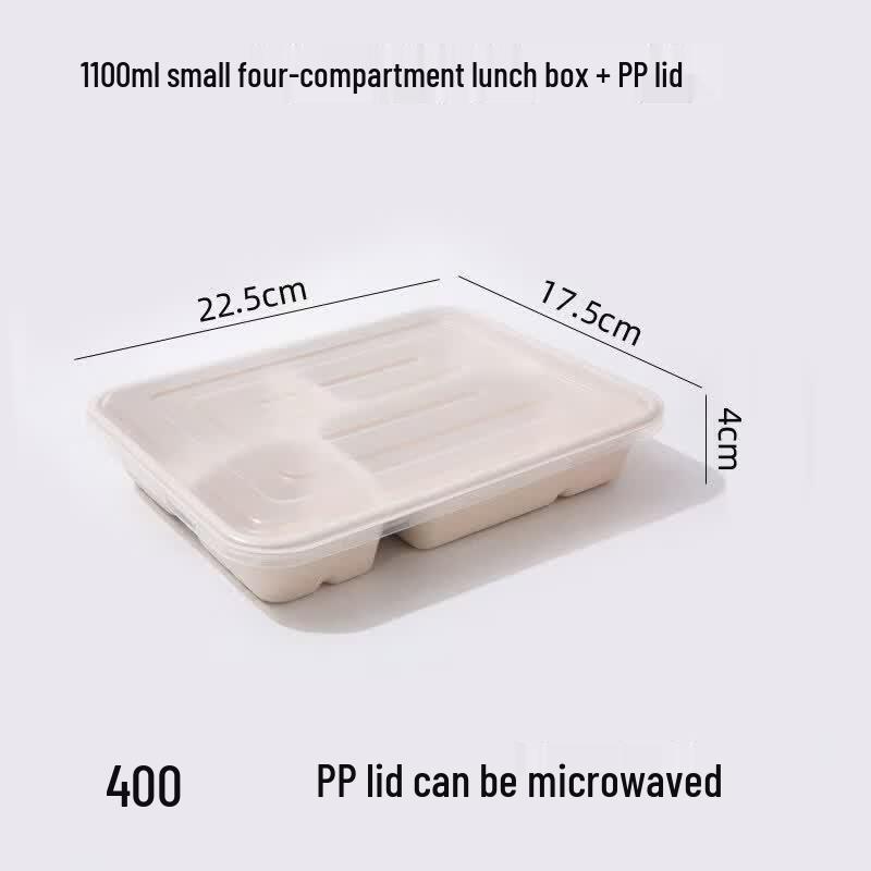 ZLIII Biodegradable Disposable Meal Boxes