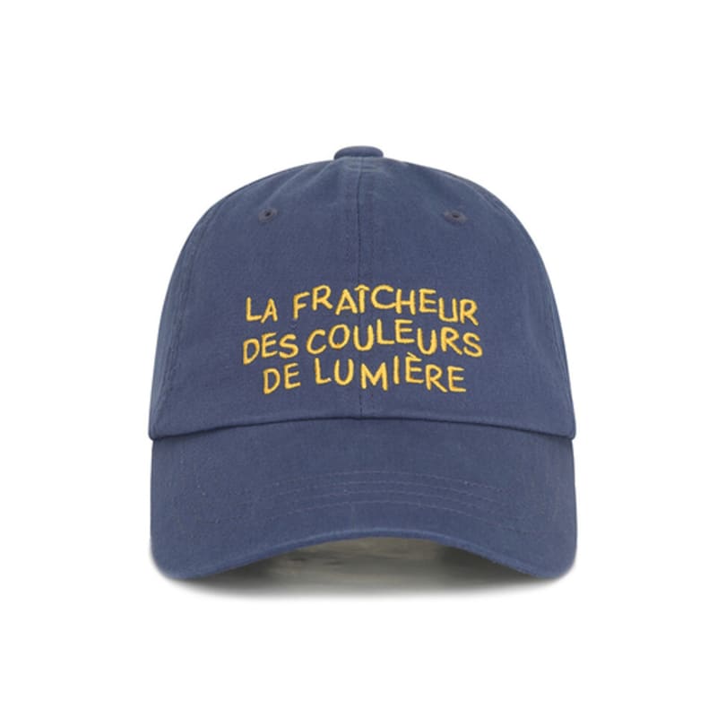 NICE CLAUP Lettering Embroidered Ball Cap N252PIH320