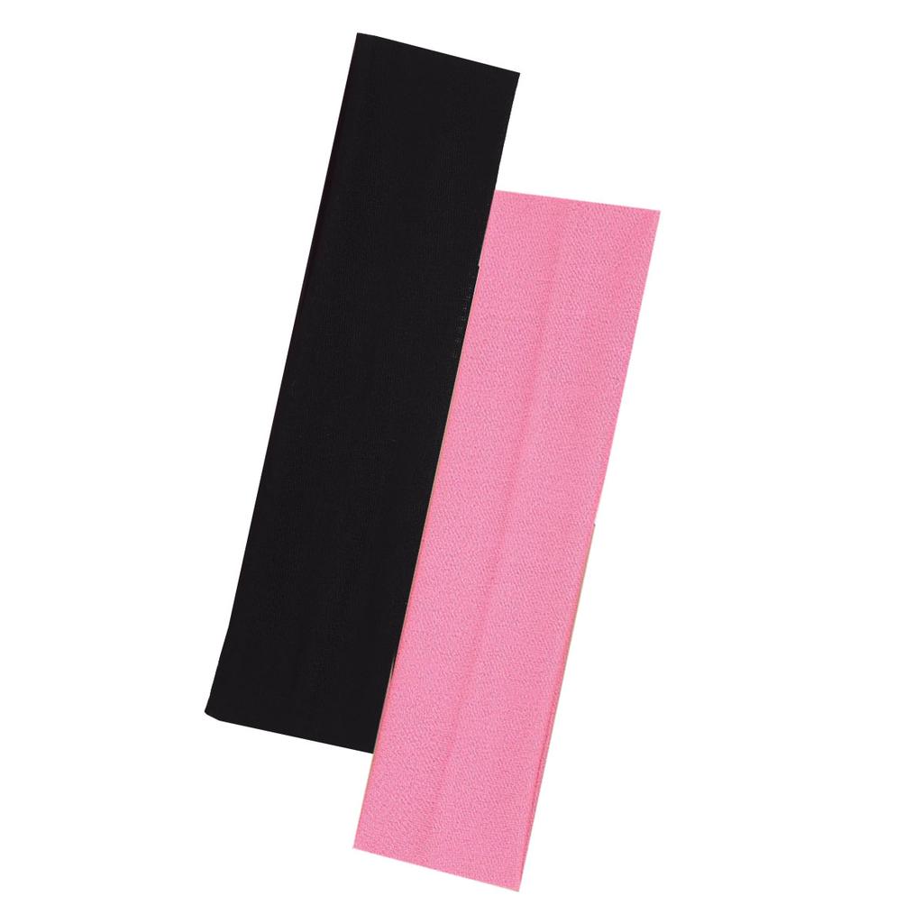 2PCS/Set Sports Yoga Hair Band Solid Running Absorb Sweat Headband For Women Men Fitness Gym Make Up Hair Accessories Headwrap