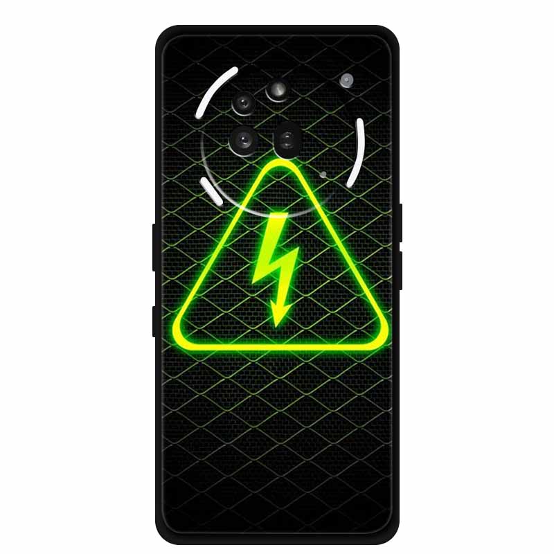 For Nothing Phone 3A Pro Case 3 A Pro Phone Cover Wolf Black Silicone Soft Coque For Nothing Phone3A Pro Back Cover Case 3APro